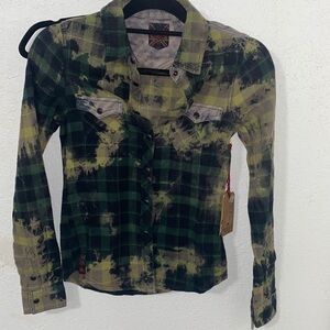 Lee Cooper plaid top